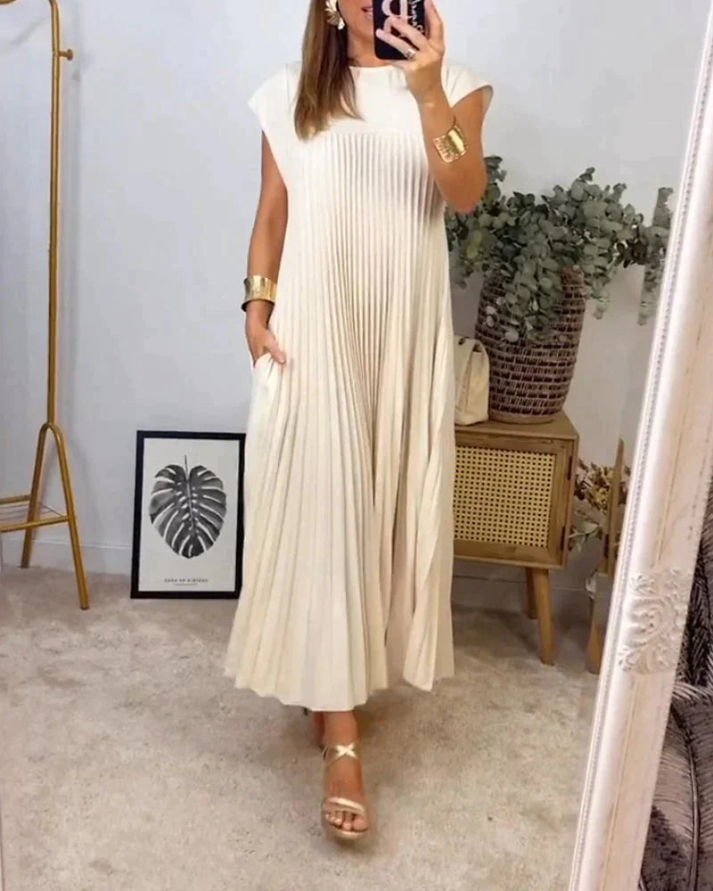 PleatVerve™ - Robe sans manches