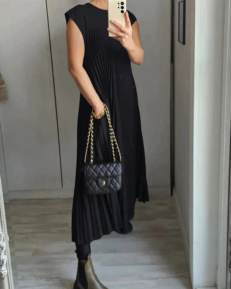 PleatVerve™ - Robe sans manches