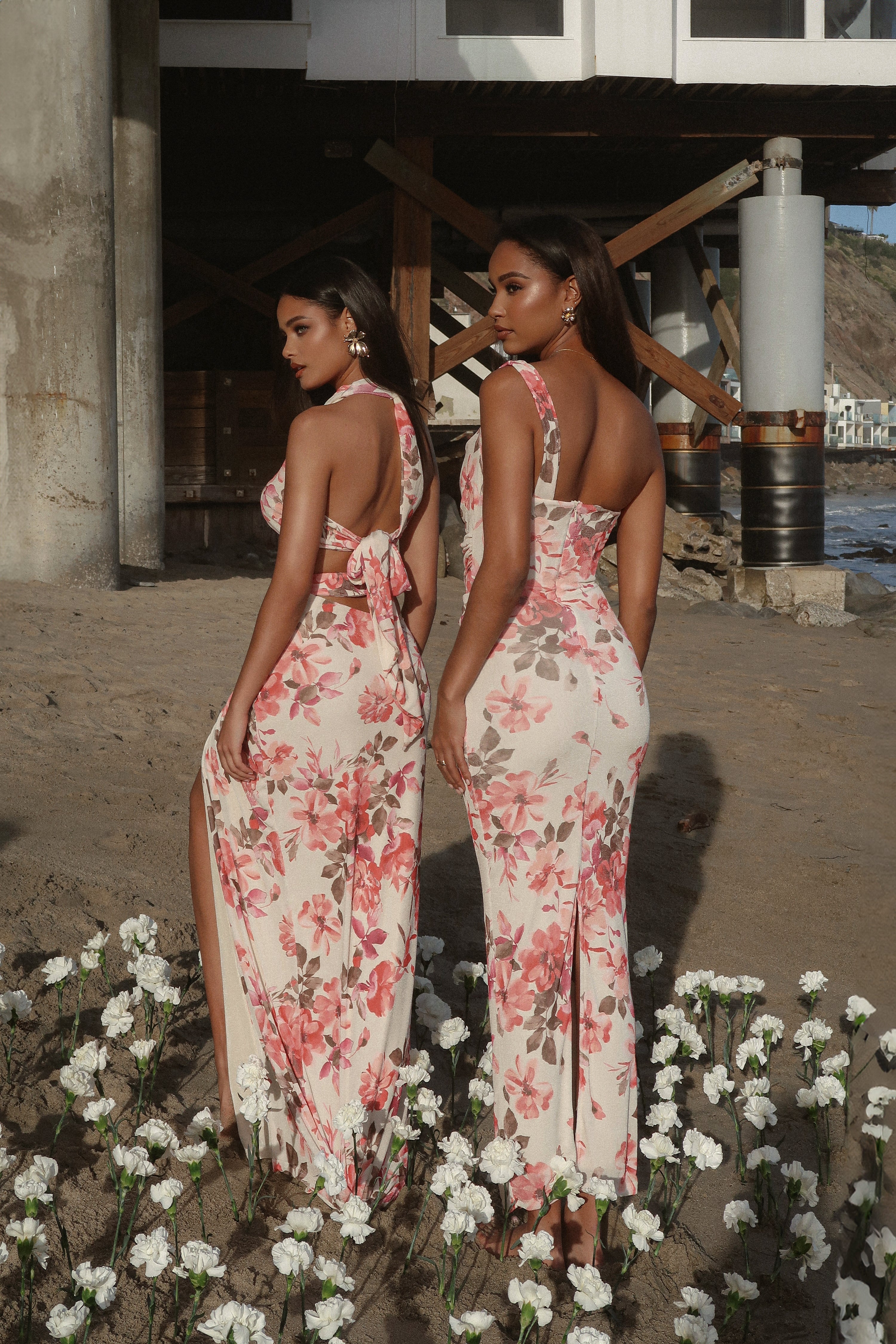 BloomEssence - Elegancka sukienka maxi