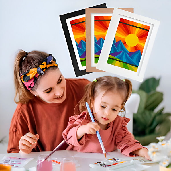 ArtShow - Stylish frame for preserving and displaying children's artwork