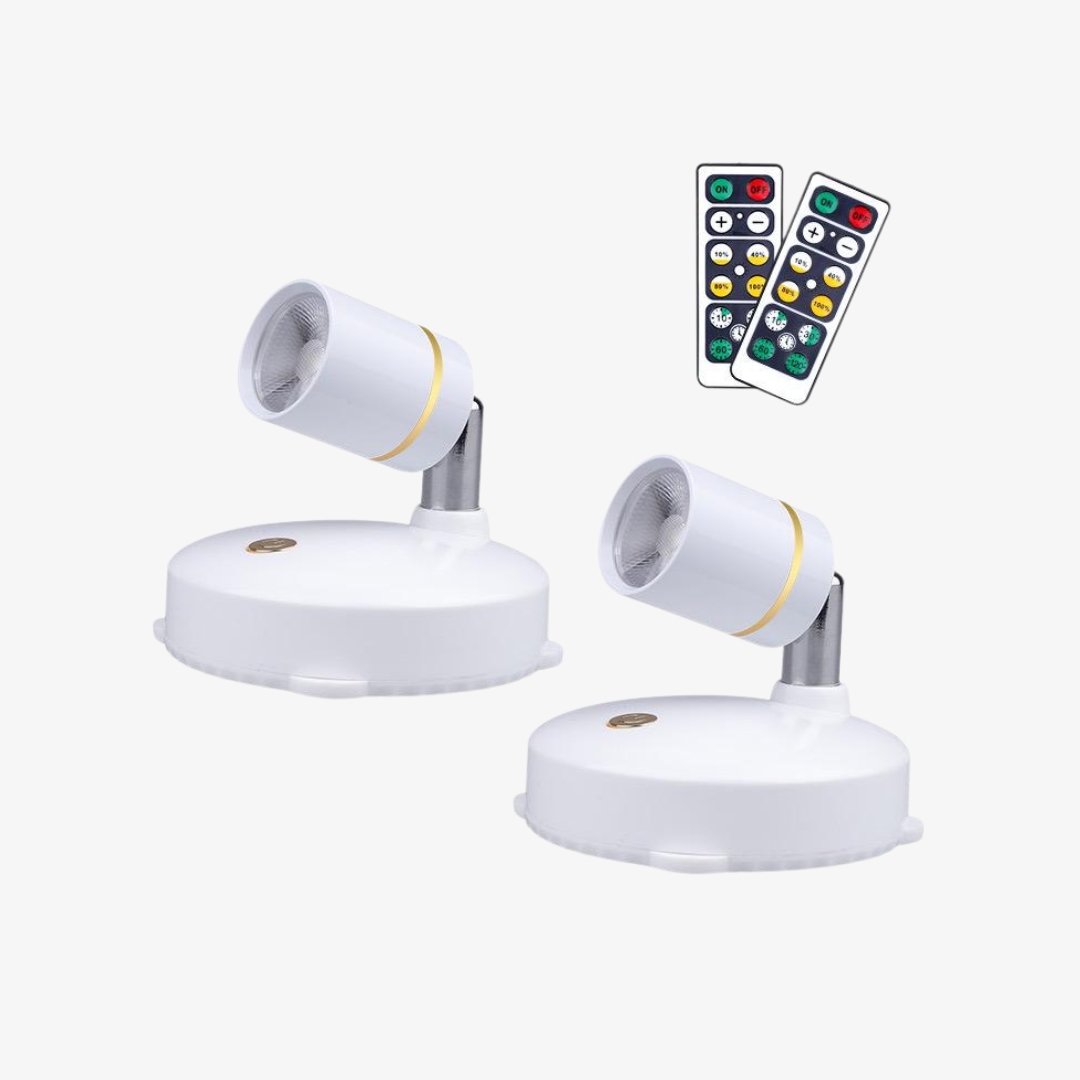 VivaGlow - Elegancka lampa projektorowa z regulowaną ostrością i nowoczesnym designem
