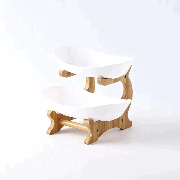 FruitStack - Fruttiera creativa a più livelli per una conservazione elegante e salvaspazio