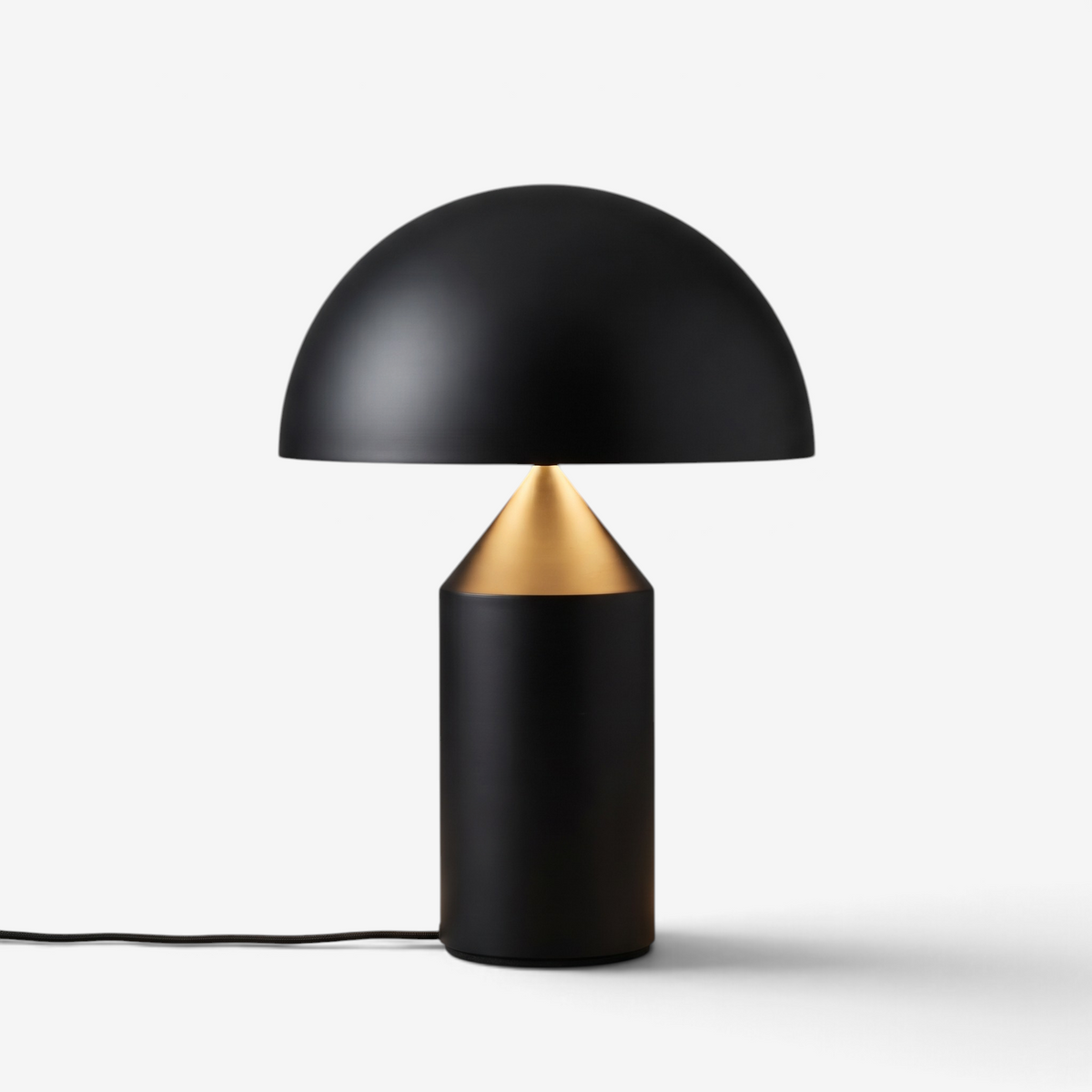 GlowSwitch - Kovová stolní lampa s nastavitelným LED osvětlením