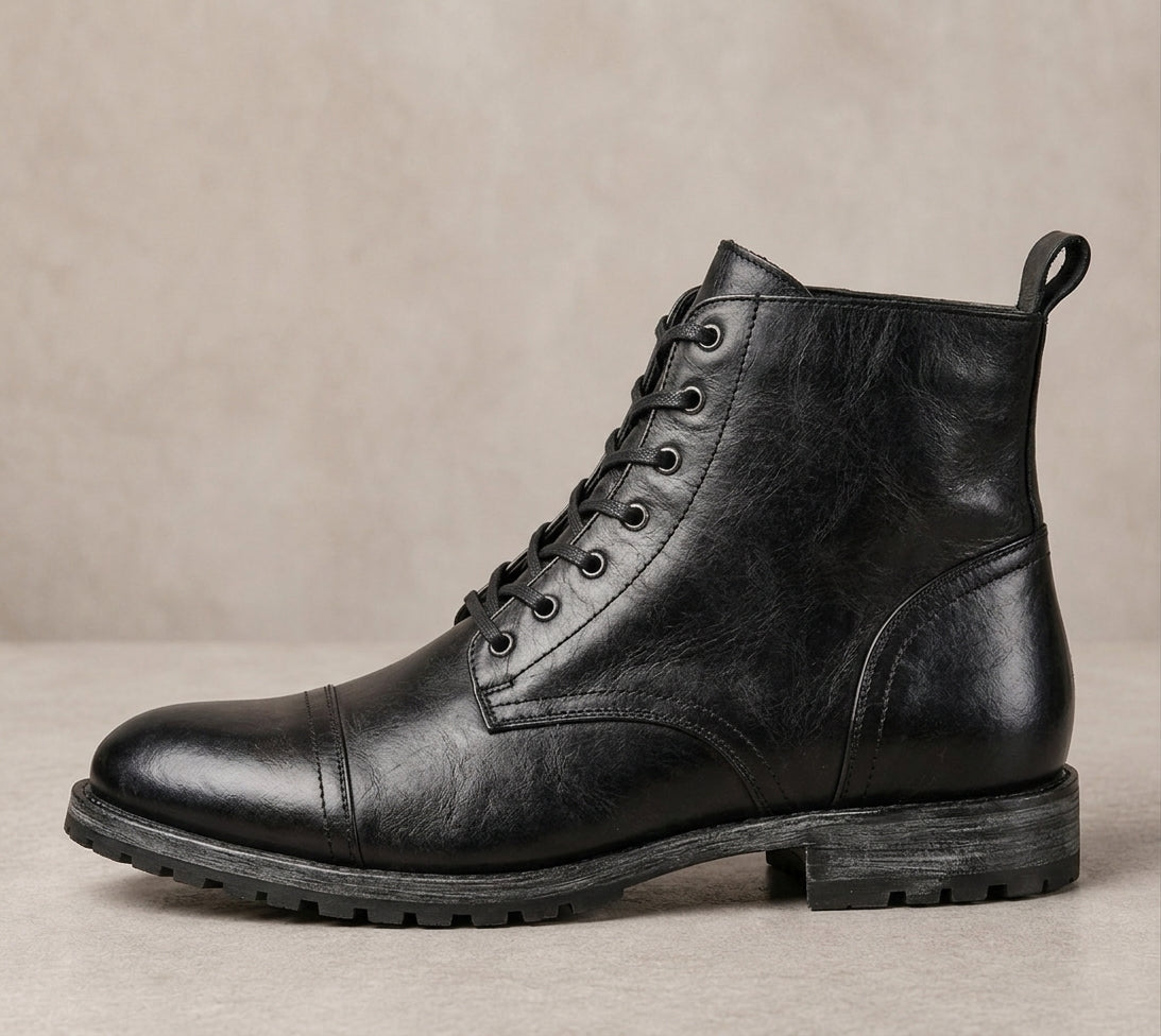 Niall – Zapatos con cordones duraderos y suela antideslizante para un ajuste seguro