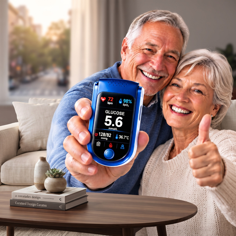 PulseView – digitálny prstový pulzný oxymeter s OLED displejom