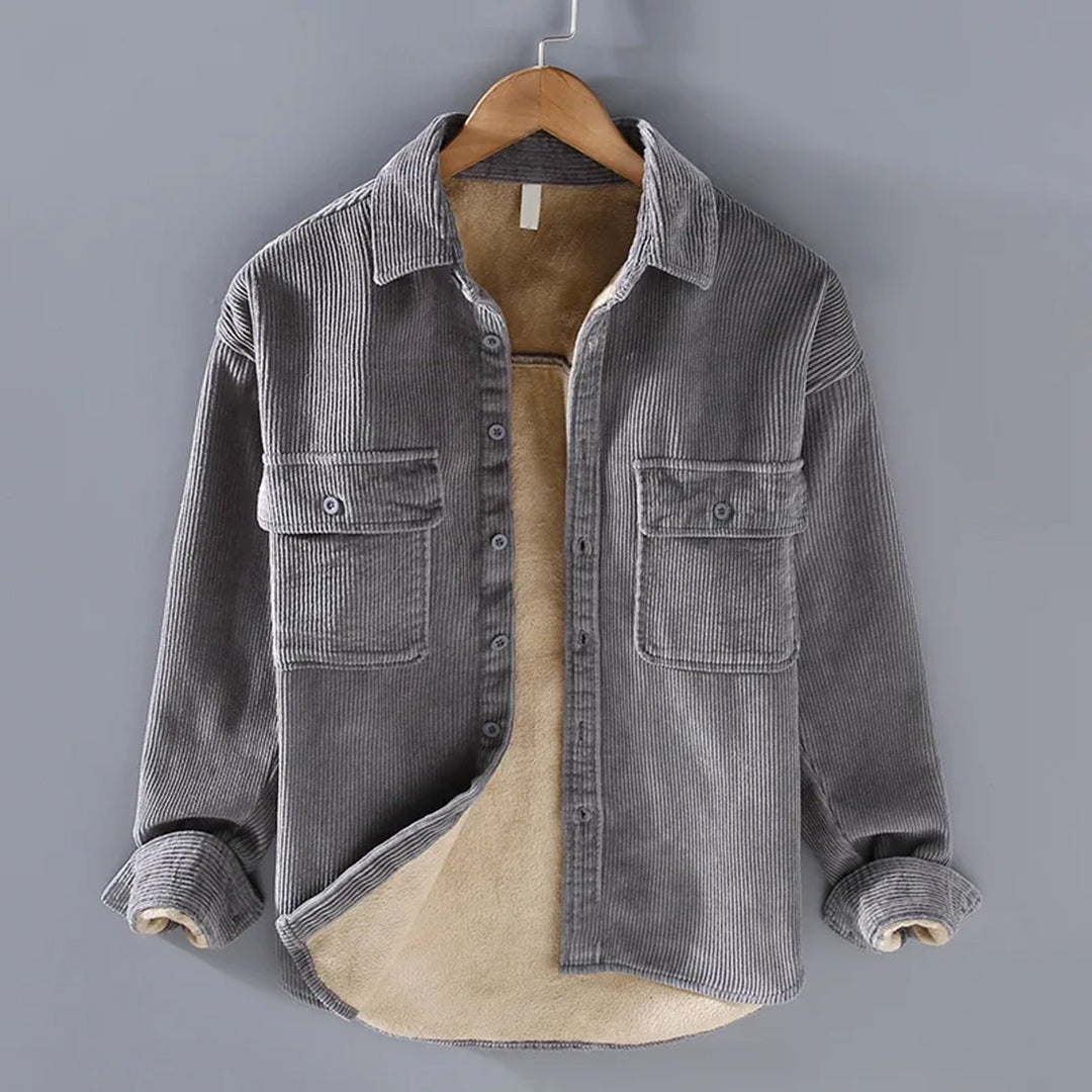 Samuel - Maglia foderata in pile per calore elegante e versatilità