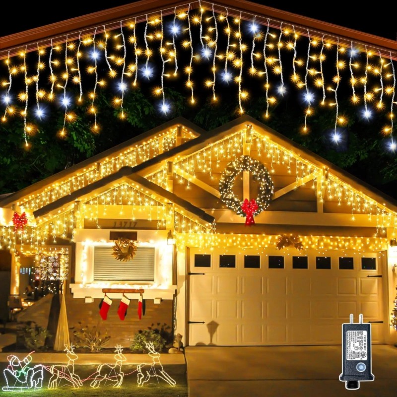 Lumina – venkovní LED světelný řetěz se závěsným designem