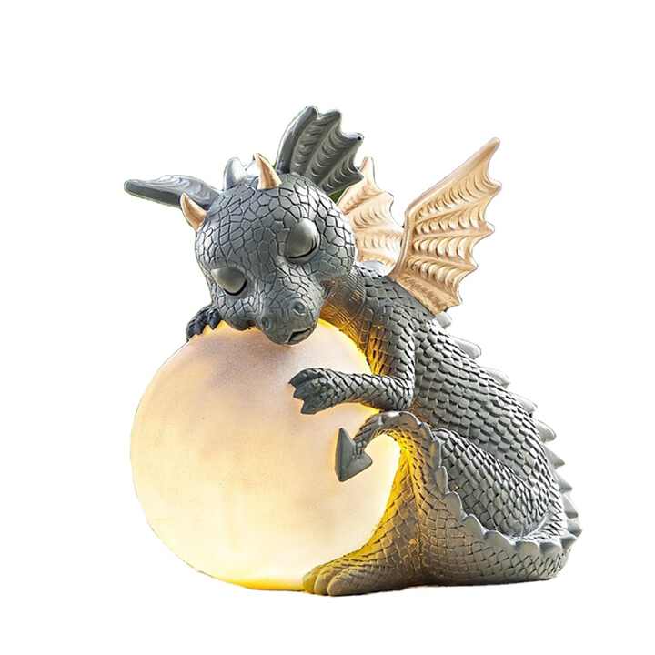 DracoLight - Rechargeable Dragon Lamp for Cozy Atmosphere