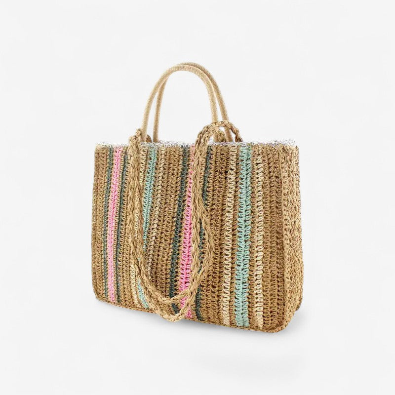 Nicole – Borsa tote con chiusura con zip e manici