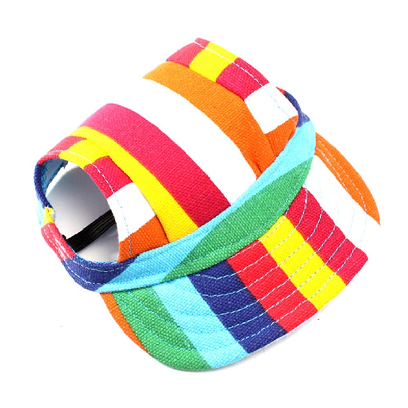 PetCap - Stijlvolle honden- en kattenhoed met verstelbare pasvorm voor bescherming tegen de zon en comfort