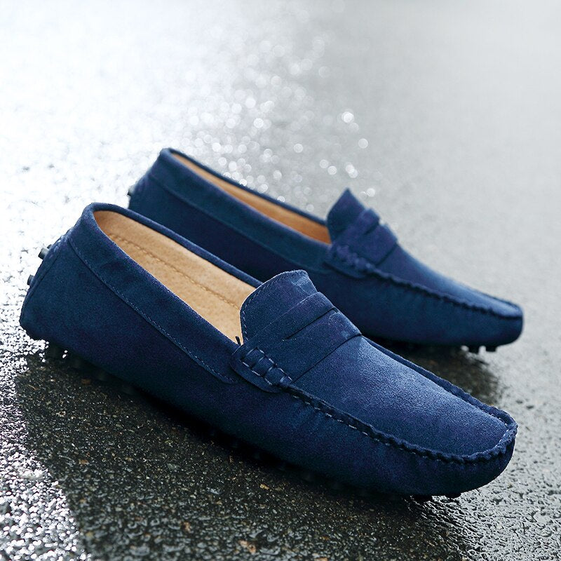Ethan - Pantofi slip-on la modă cu talpă ușoară și potrivire relaxată