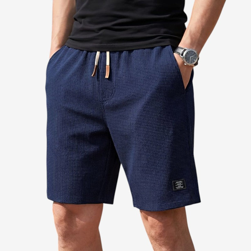 Men's Casual Shorts with Drawstring Waist