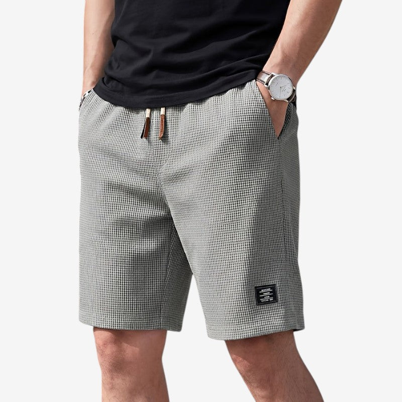 Men's Casual Shorts with Drawstring Waist