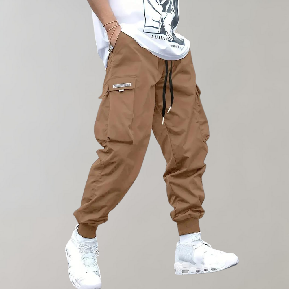 Joseph – Pantalon cargo élégant avec multiples poches et taille ajustable