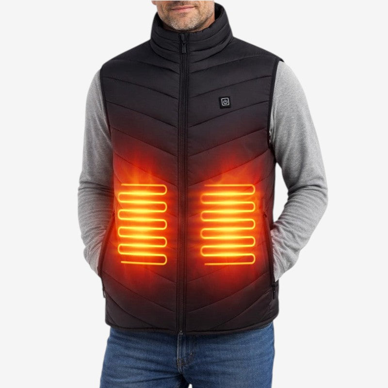 ThermoFlex - Vyhřívaná vesta s nastavitelnými stupni ohřevu