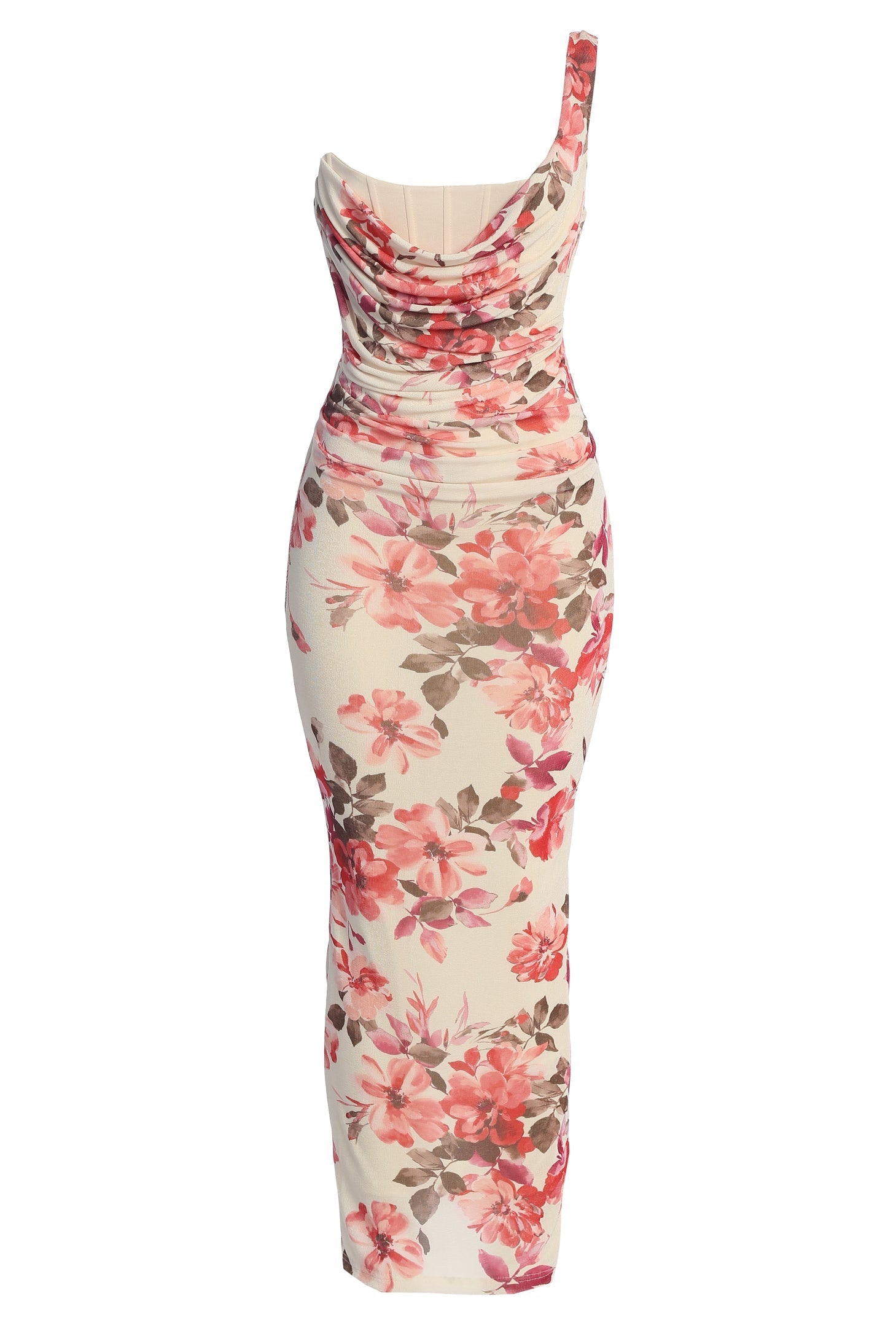BloomEssence - Elegancka sukienka maxi