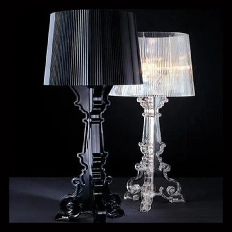 RegalGlow - Luksusowa lampa stołowa Bourgie z nastrojowym światłem