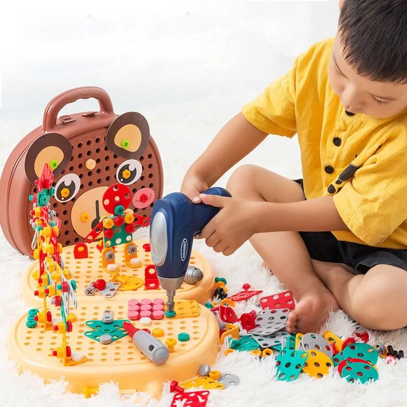 SkillMaster - Set creativo di attrezzi per bambini per costruire e scoprire