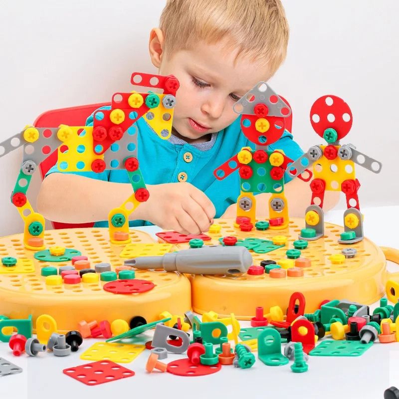 SkillMaster - Set creativo di attrezzi per bambini per costruire e scoprire