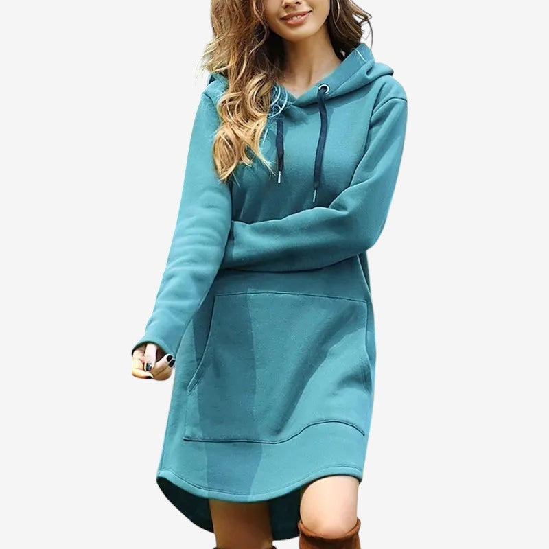 Kendall - Felpa oversize a maniche lunghe con tasche laterali