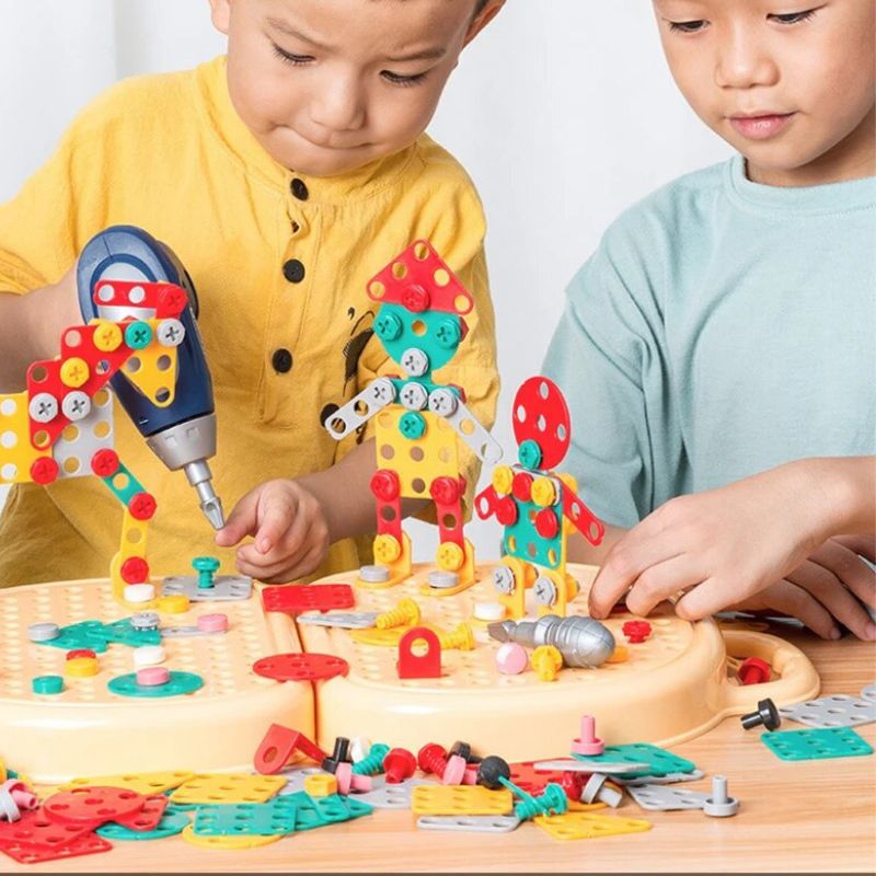 SkillMaster - Set creativo di attrezzi per bambini per costruire e scoprire