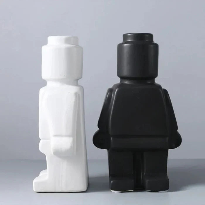 BloomMate - Vaso Lego originale per decorazioni personali | 1+1 Gratis