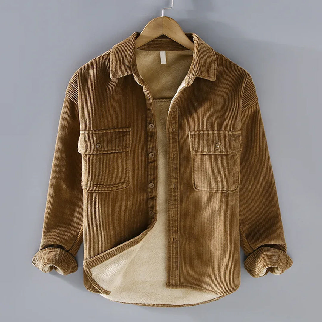 Samuel - Maglia foderata in pile per calore elegante e versatilità