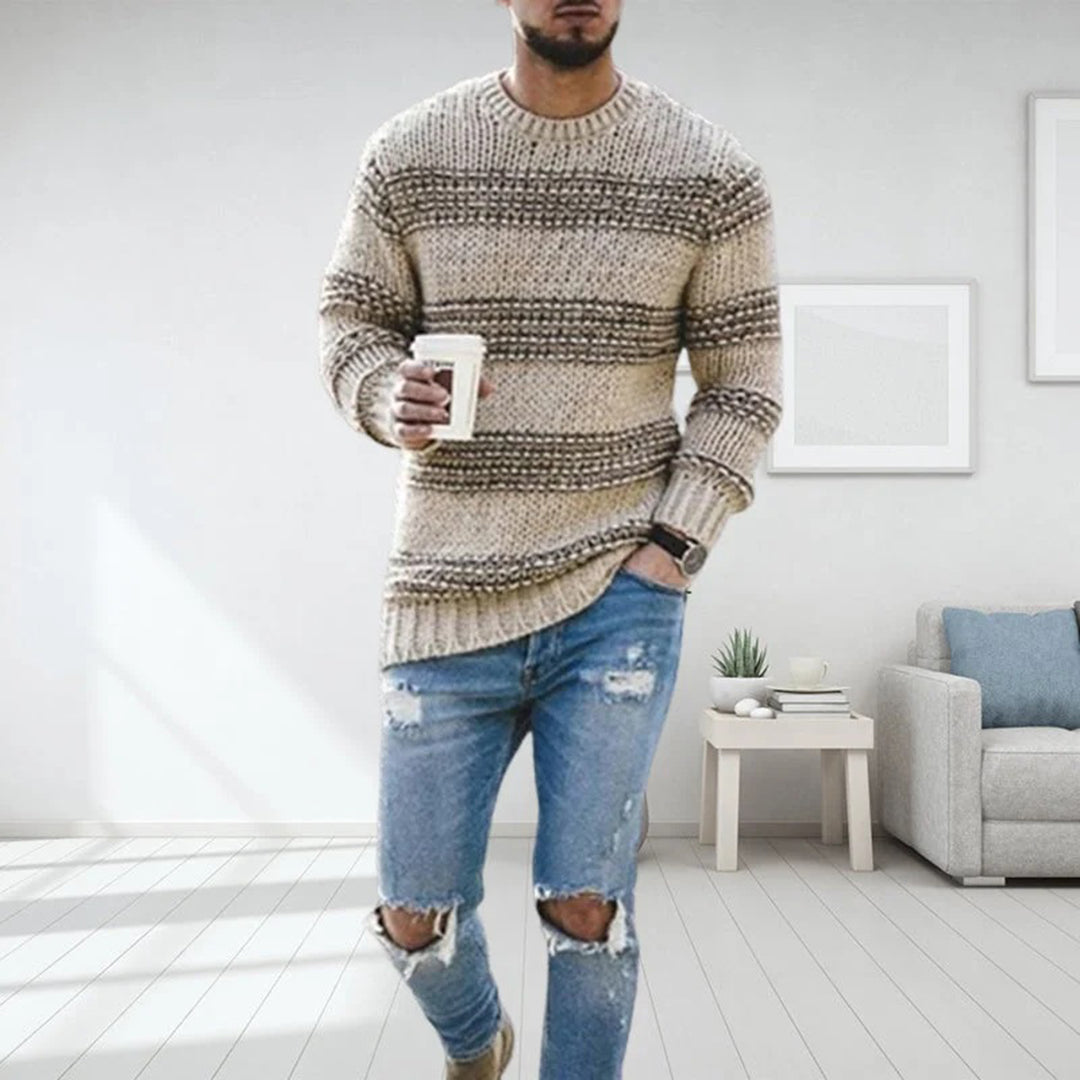 Noah – Classic Sweater with Long Sleeves and Timeless Appeal