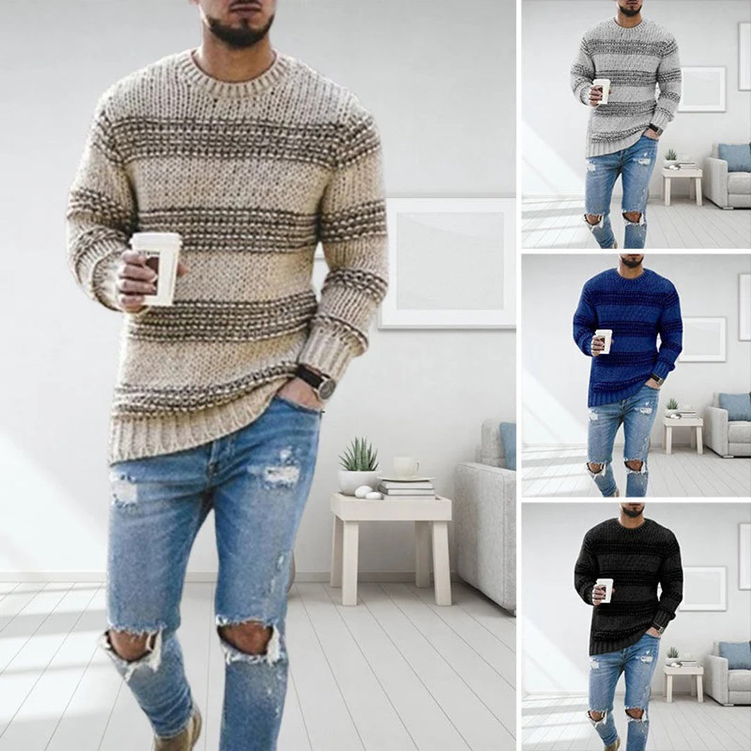 Noah – Classic Sweater with Long Sleeves and Timeless Appeal