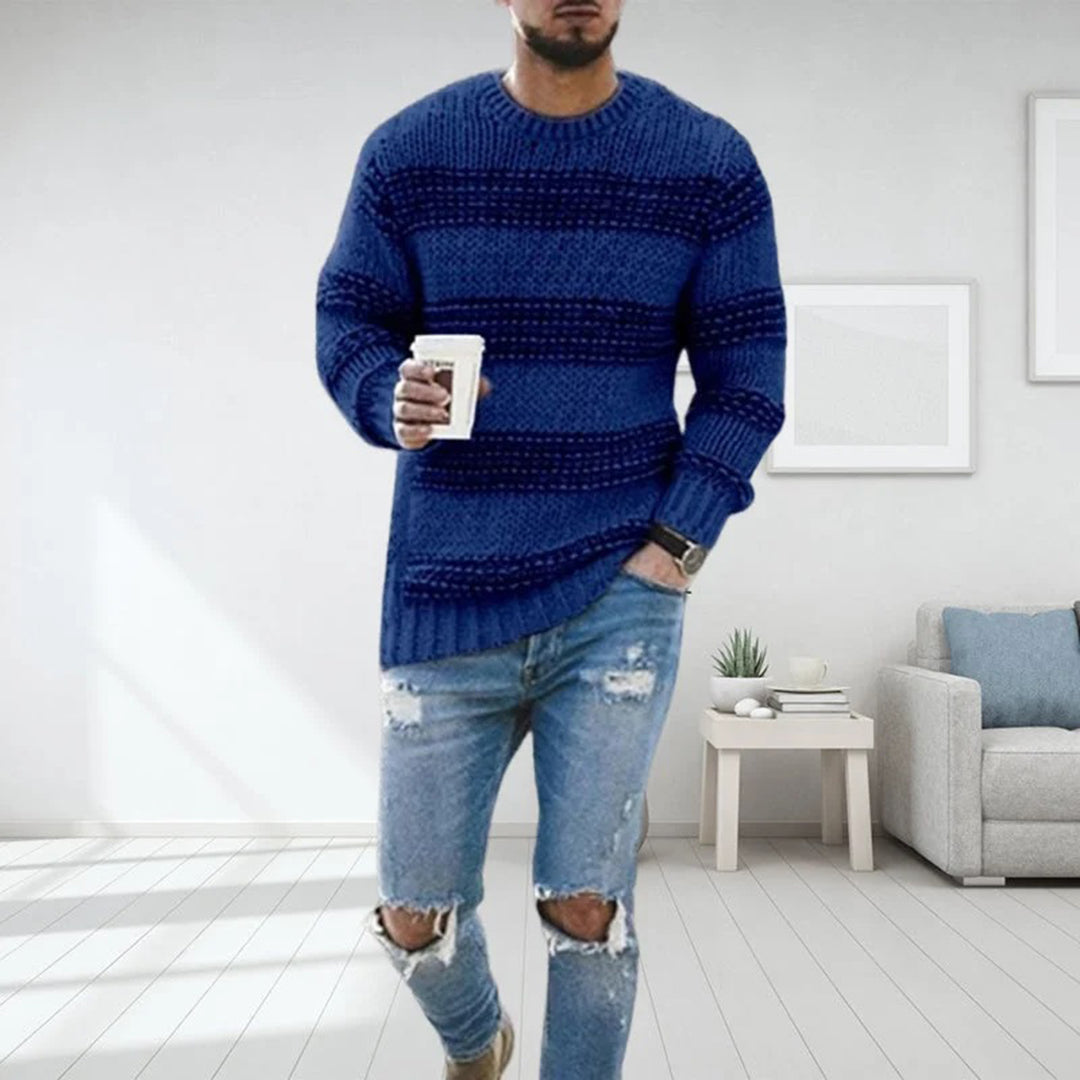 Noah – Classic Sweater with Long Sleeves and Timeless Appeal