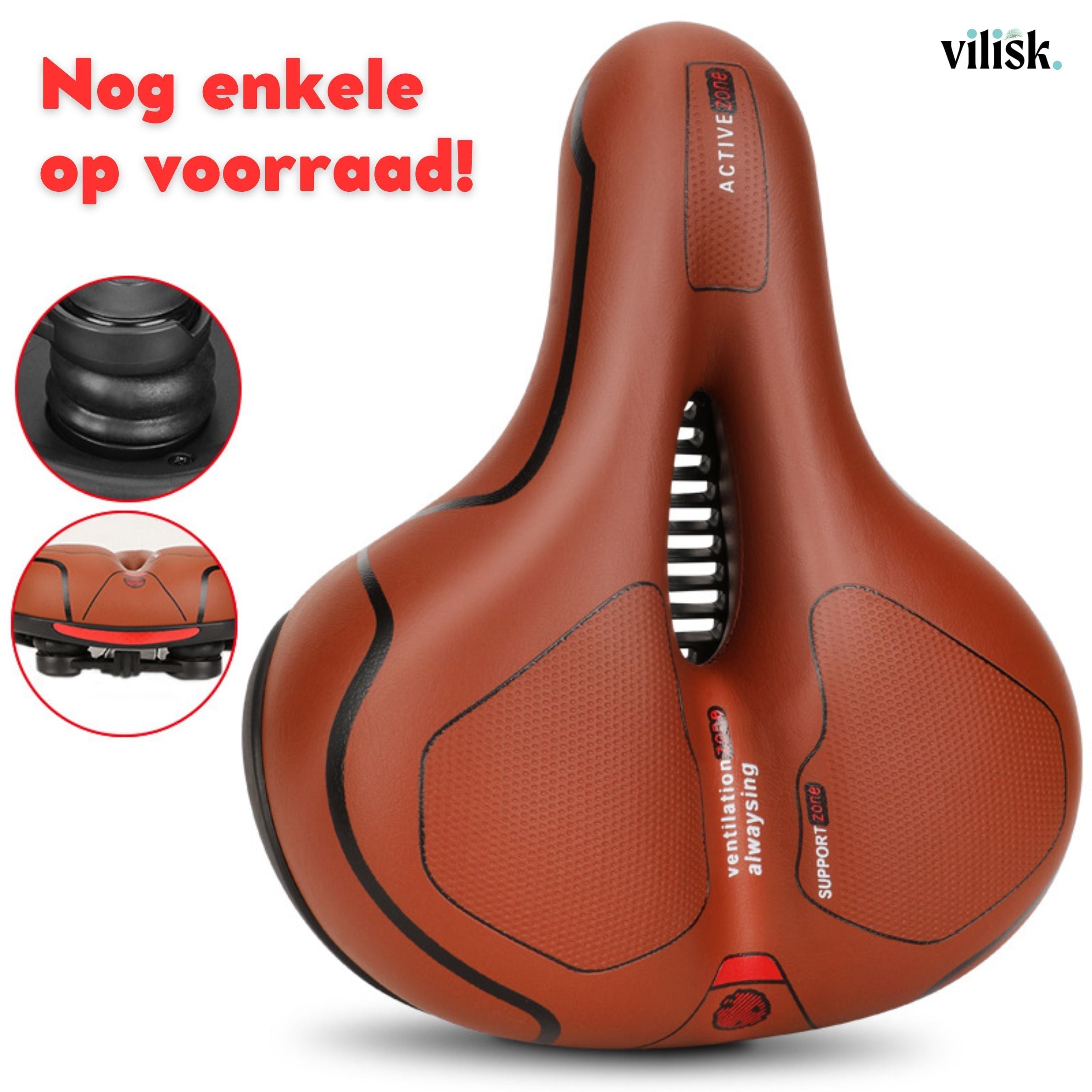 ErgoRide - Ergonomic bicycle saddle for comfort and posture