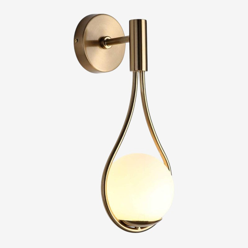 LumiBall – LED Wall Lamp with Ball Inspiration for Atmospheric Lighting