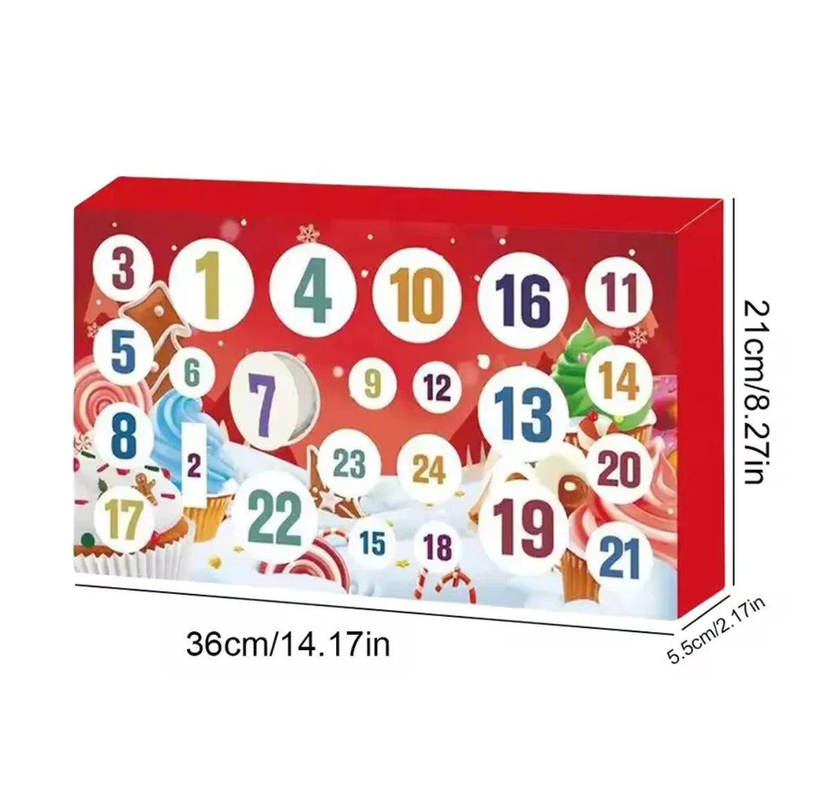 SlimeSurpriza – Calendrier de l’Avent Slime 2026 avec 24 pots de slime uniques