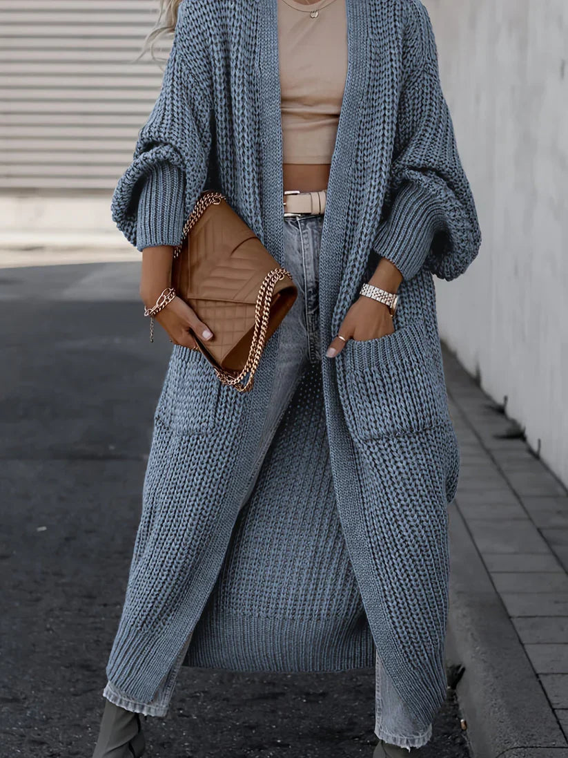 Alina - Practical and stylish knitted cardigan with long sleeves