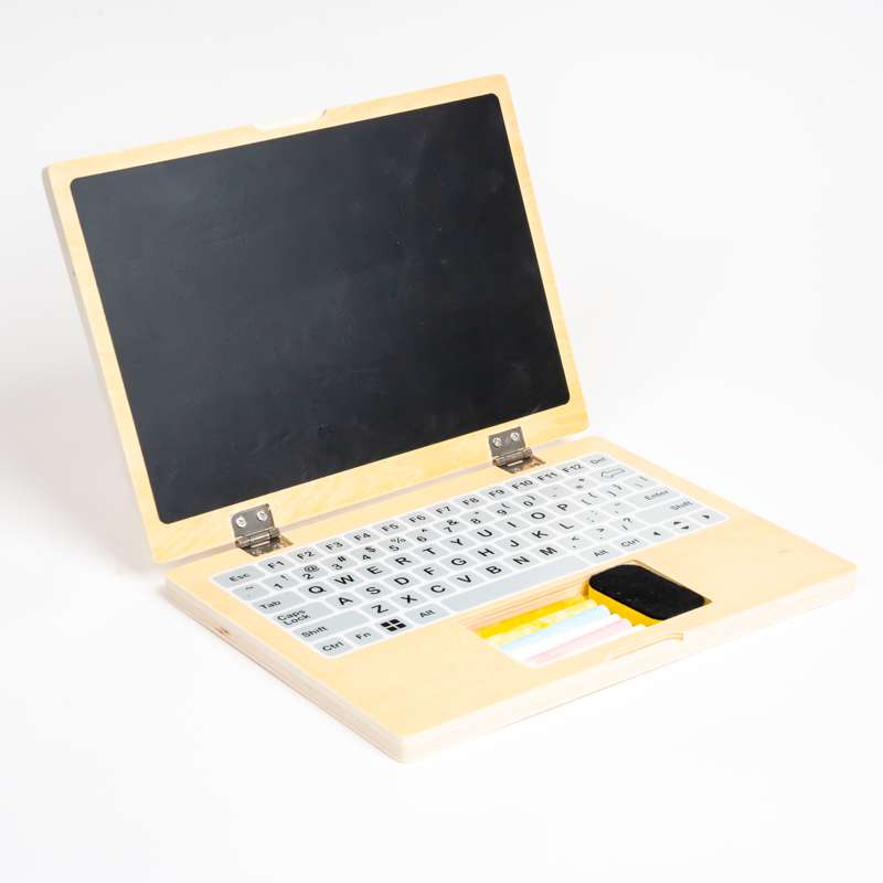 ChalkByte - Laptop din lemn cu ecran tip tablă