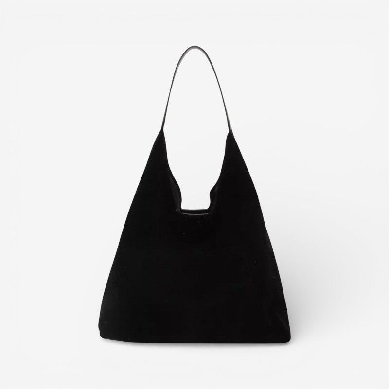 Esme – Tote bag with hasp closure and zipper compartments