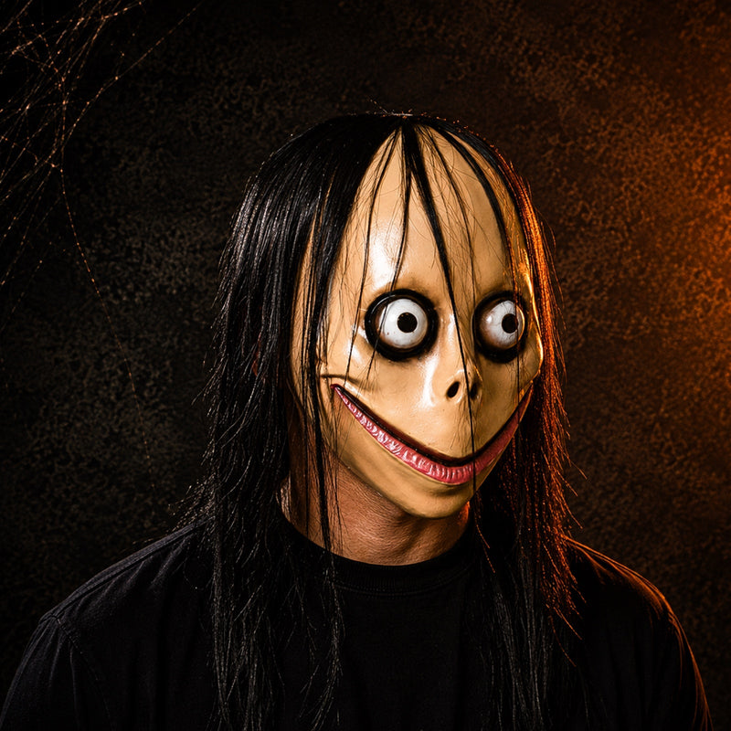 CreepyHair – halloweenská maska s dlouhými vlasy