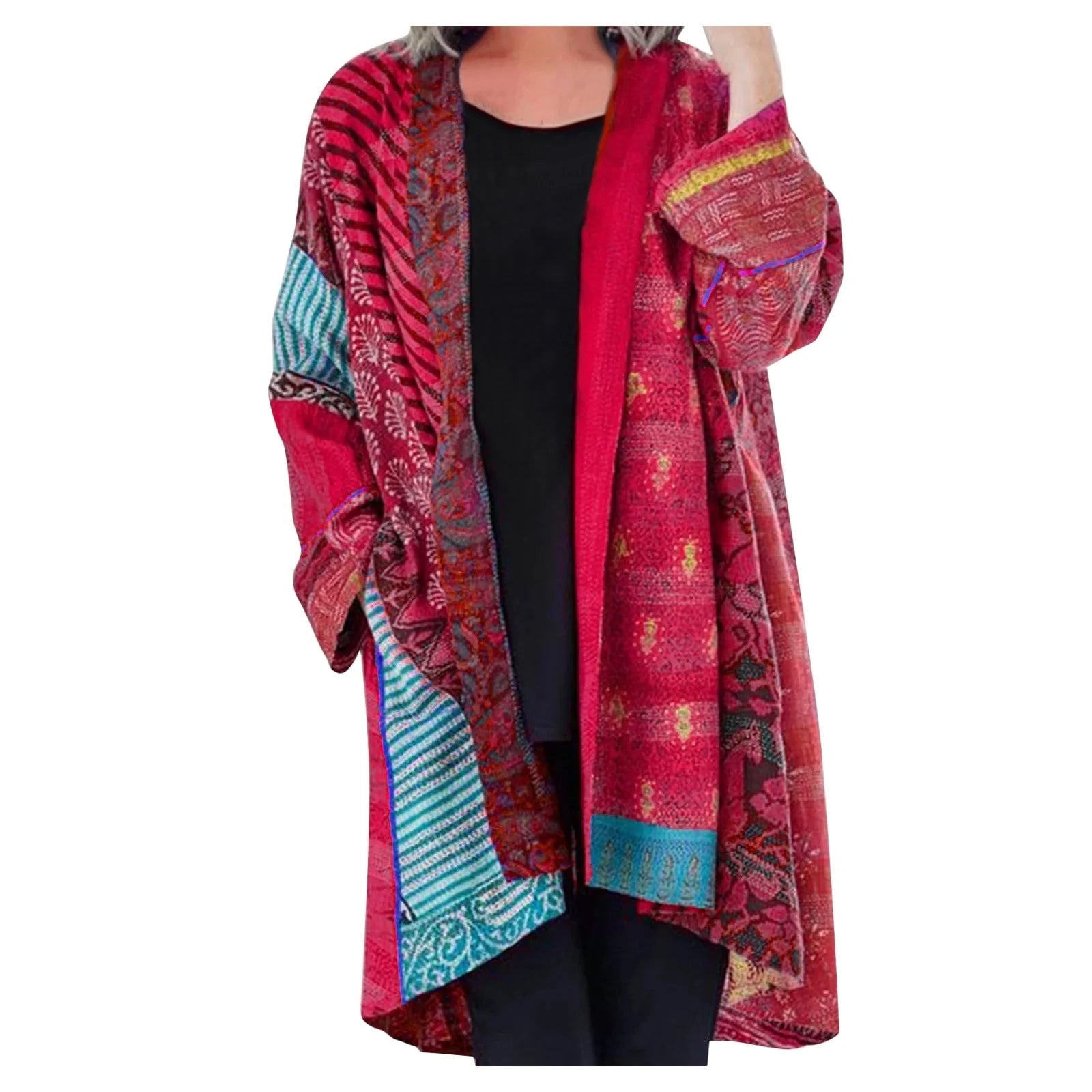 Lily – Cardigan élégant à manches longues avec poche et coupe décontractée