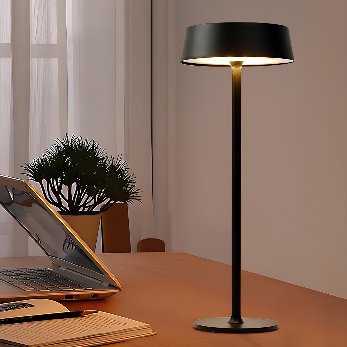 ModeGlow - Lámpara de mesa con batería recargable e iluminación ajustable