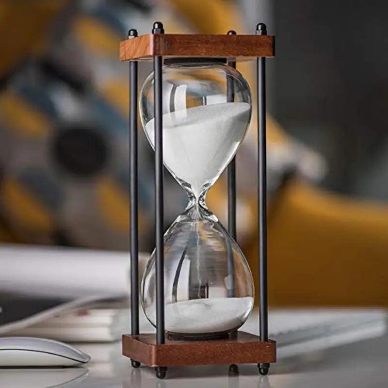 TempoGlass – Timer elegante da 60 minuti con flusso visivo per la gestione del tempo e la concentrazione