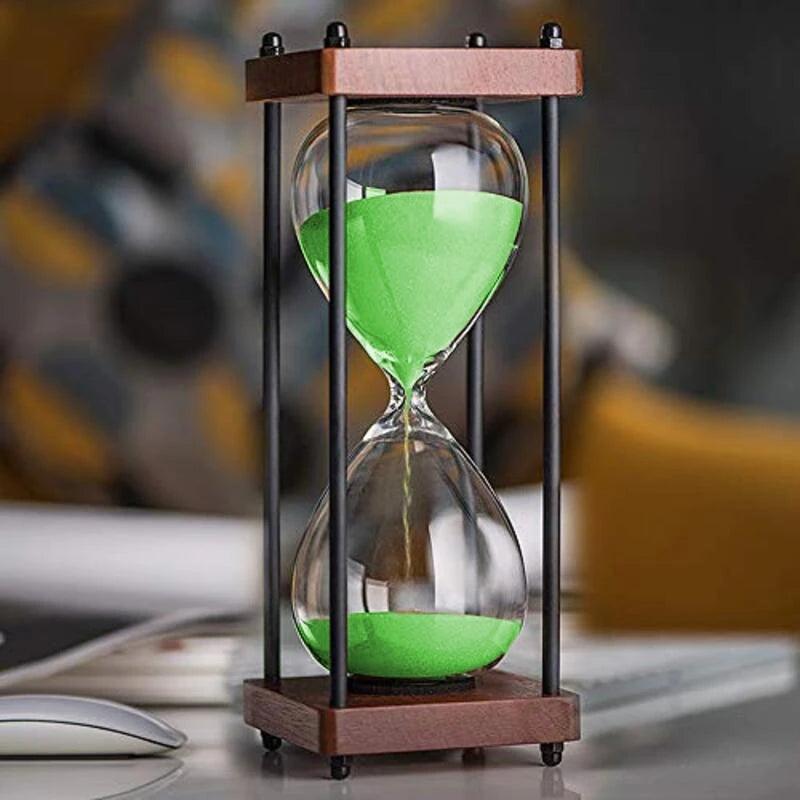 TempoGlass – Timer elegante da 60 minuti con flusso visivo per la gestione del tempo e la concentrazione