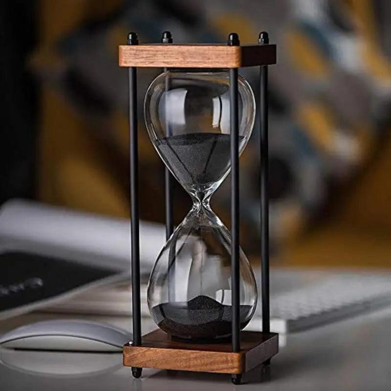 TempoGlass – Timer elegante da 60 minuti con flusso visivo per la gestione del tempo e la concentrazione
