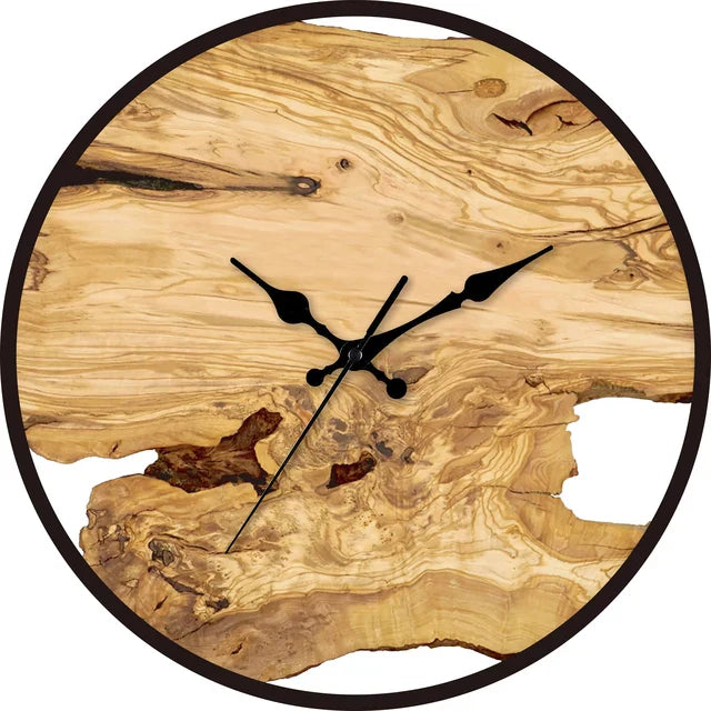 CrystalHour - Orologio da parete trasparente ed elegante per interni moderni