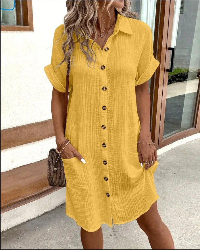 SunFlare™️ - Rochie Confortabilă de Vară