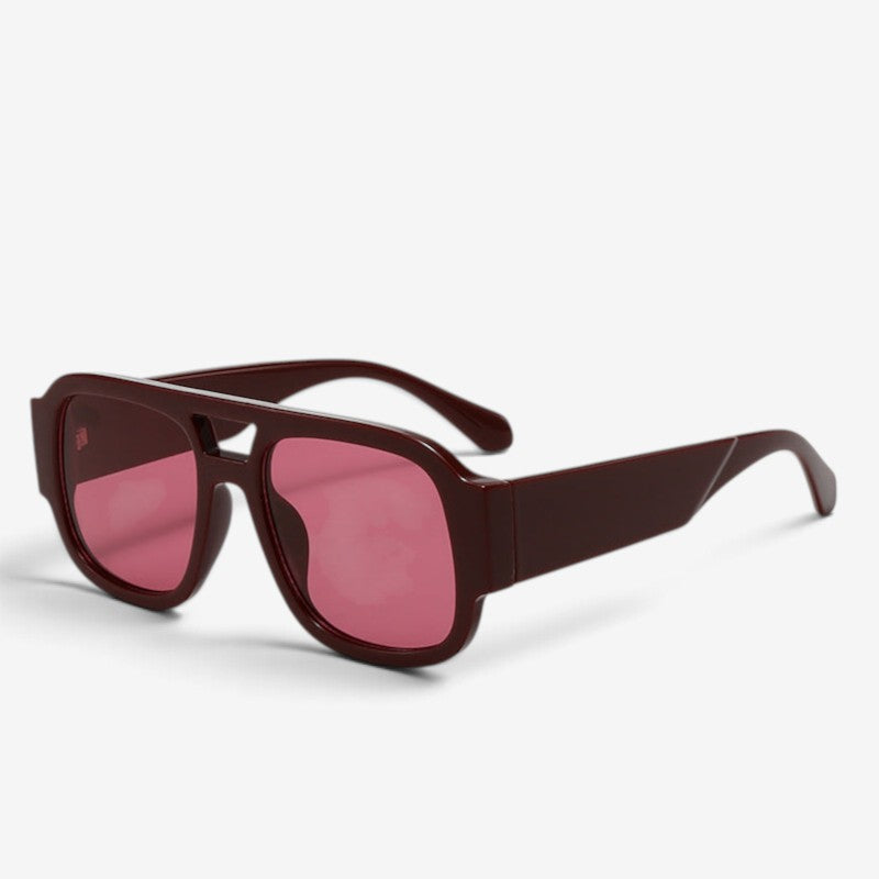 SunVibe – Vintage sluneční brýle ve stylu aviatorek s elegantním designem