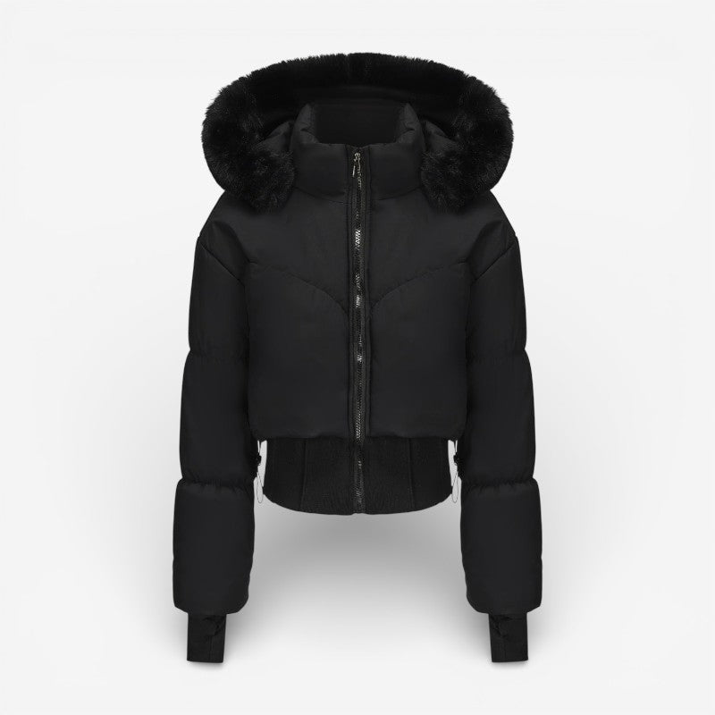 Virelle - Long sleeve padded jacket with zip closure