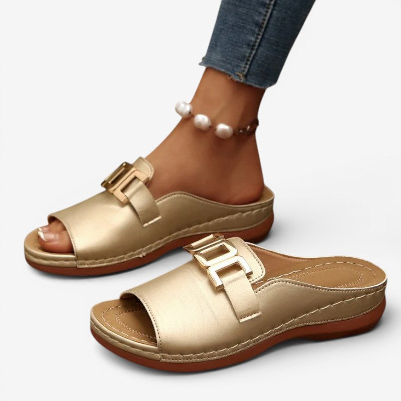 Women’s Slip-On Wedge Heel Sandals