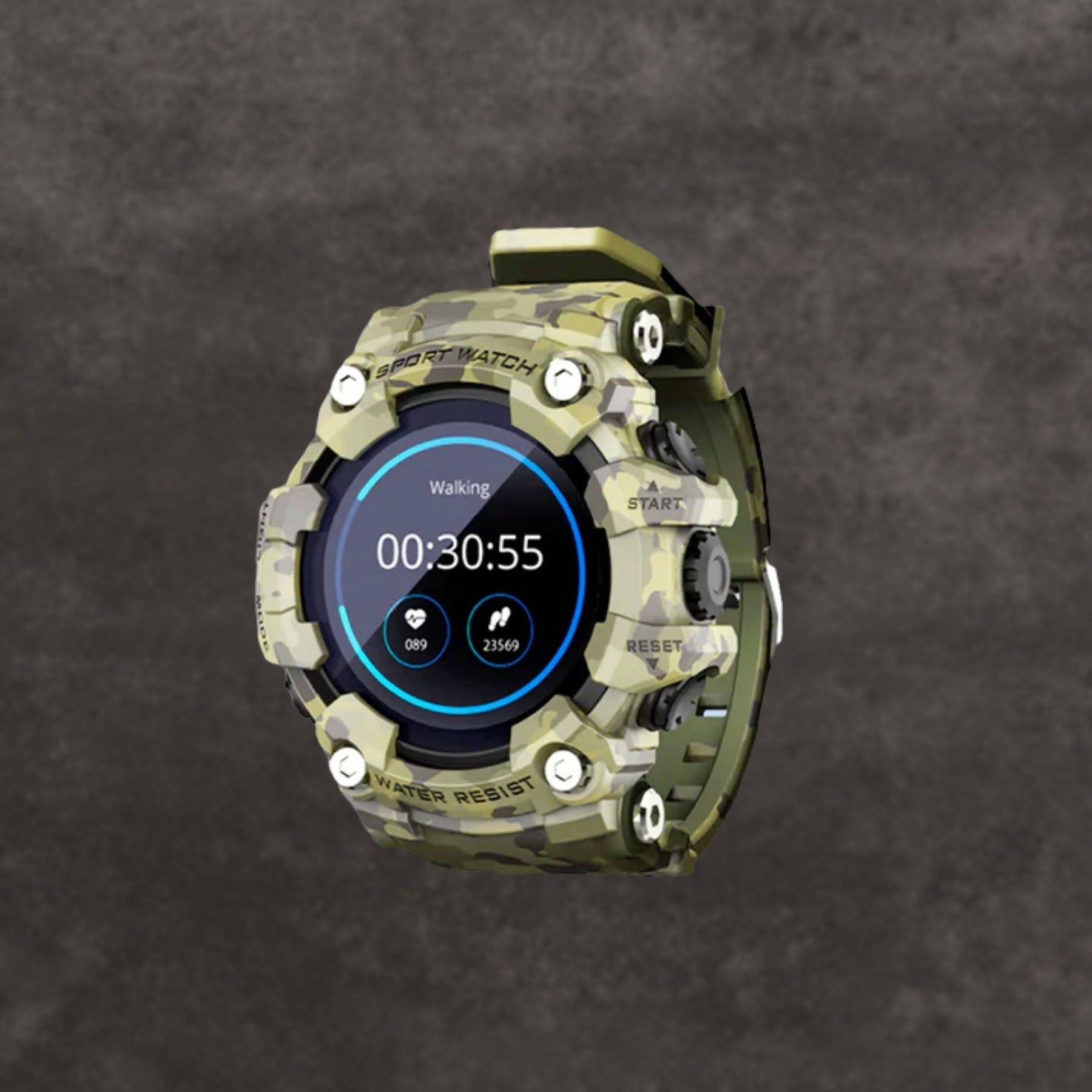 Robert - Smartwatch wojskowej jakości dla maksymalnej trwałości i wydajności