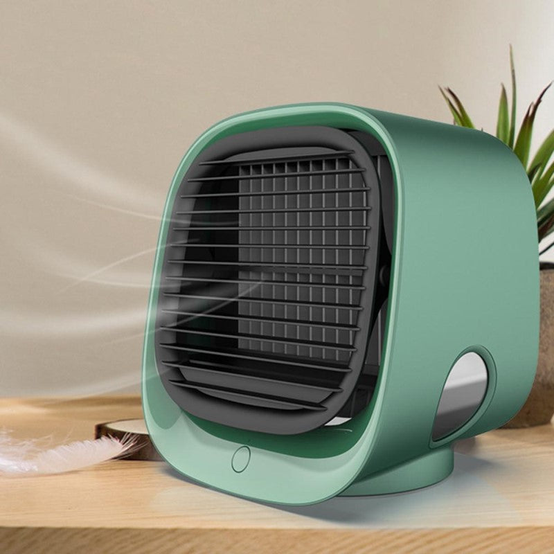 Hordozható hűtőventilátor állítható sebességgel és vízhűtéssel
