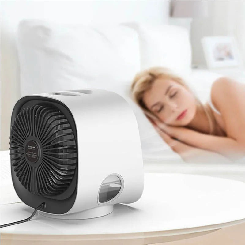 Hordozható hűtőventilátor állítható sebességgel és vízhűtéssel